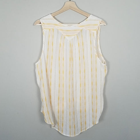 Lucky Brand Yellow Summer Top