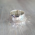 Silpada wide band hammered silver ring size 9.5