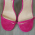 Pink suede strappy heels Charles by charles david